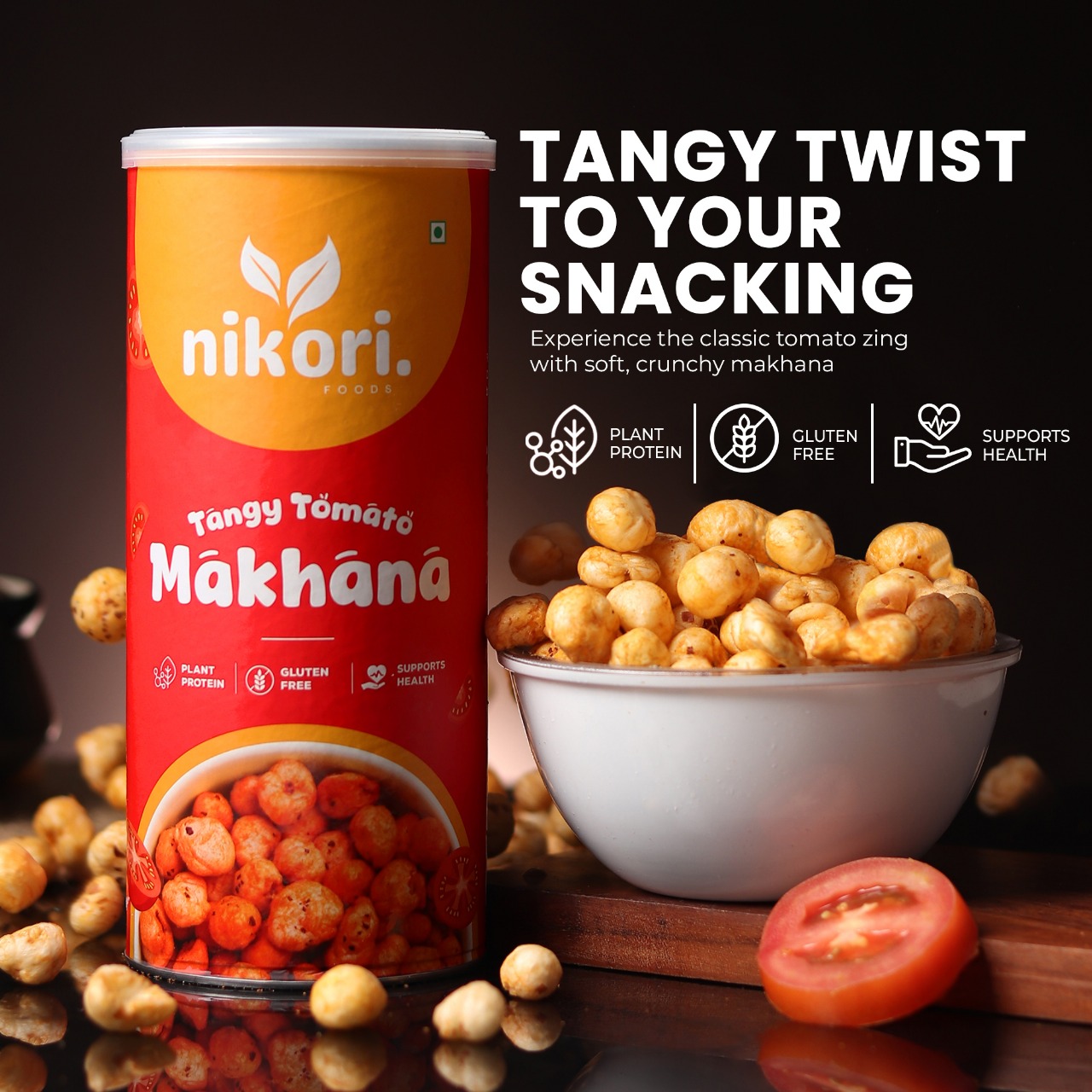 Tangy Tomato Makhana